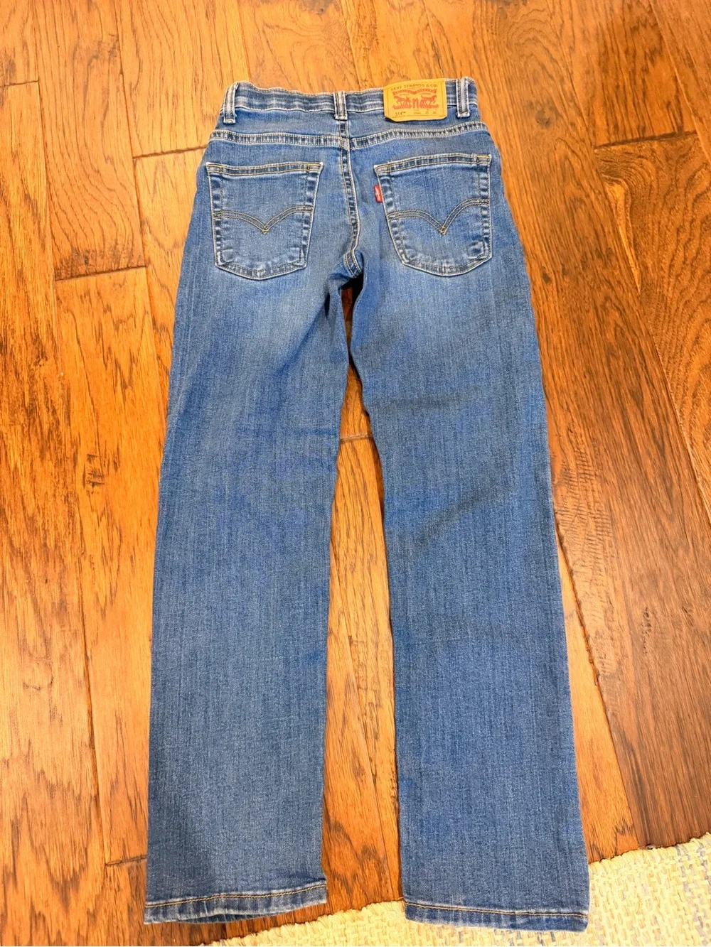 Classic Blue Kid’s Straight-Leg Jeans